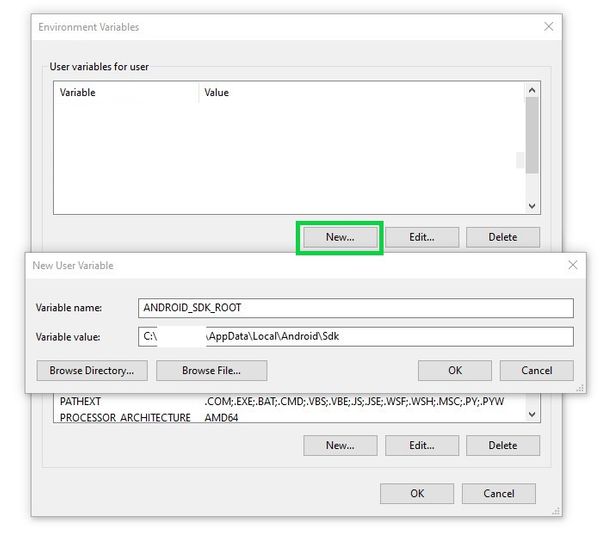 unity select android sdk root folder